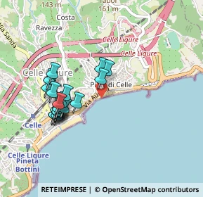 Mappa Passeggiata Mare, 17015 Celle Ligure SV, Italia (0.437)