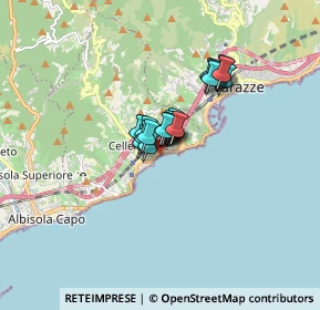 Mappa Passeggiata Mare, 17015 Celle Ligure SV, Italia (0.848)