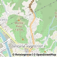 Map Albisola Superiore