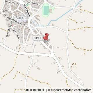 Mappa Via Donori, 67, 09040 Barrali, Medio Campidano (Sardegna)