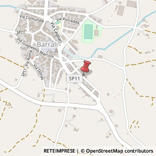 Mappa Via P. Togliatti,  19, 43030 Barrali, Medio Campidano (Sardegna)