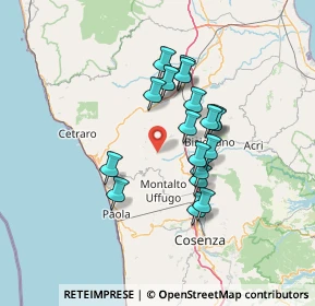 Mappa Via Stazione, 87010 Lattarico CS, Italia (12.25684)