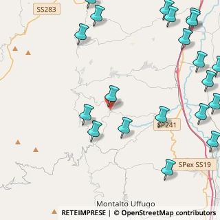 Mappa Via Stazione, 87010 Lattarico CS, Italia (6.97)