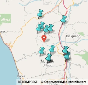 Mappa Via Indipendenza, 87010 Lattarico CS, Italia (7.39533)