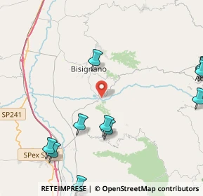 Mappa Ponte Mucone, 87041 Bisignano CS, Italia (6.46417)