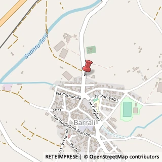 Mappa Via Roma, 1, 09040 Barrali, Medio Campidano (Sardegna)