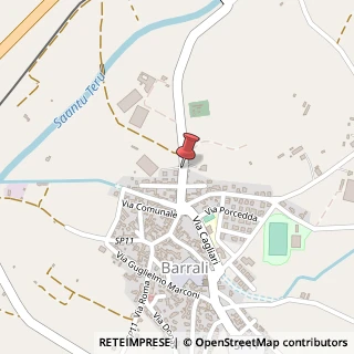 Mappa Via Roma, 2, 09040 Barrali, Medio Campidano (Sardegna)