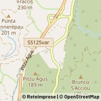 Mapa Villaputzu