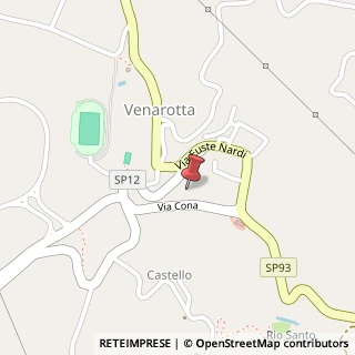 Mappa Via Nardi Euste, 91, 63091 Venarotta, Ascoli Piceno (Marche)
