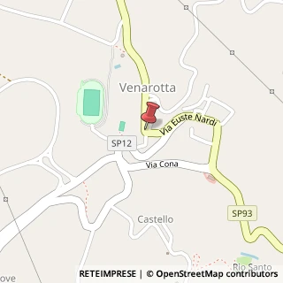 Mappa Via Euste Nardi, 100, 63091 Venarotta, Ascoli Piceno (Marche)