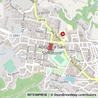 Mappa Via Sabatini, 2, 53021 Abbadia San Salvatore, Siena (Toscana)