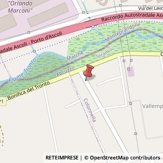 Mappa Strada Bonifica Tronto KM 5, 64010 Colonnella TE, Italia, 64010 Colonnella, Teramo (Abruzzo)