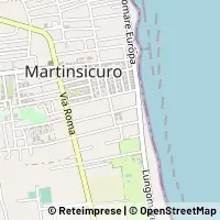 Mapa Martinsicuro
