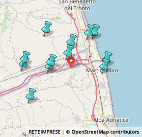 Mappa 64010 San Giovanni TE, Italia (3.82583)