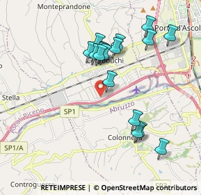 Mappa Via del Lavoro, 63076 Zona Industriale Via del Lavoro AP, Italia (1.89647)