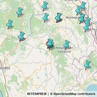 Mappa Via Salvador Allende, 58033 Castel del Piano GR, Italia (22.531)