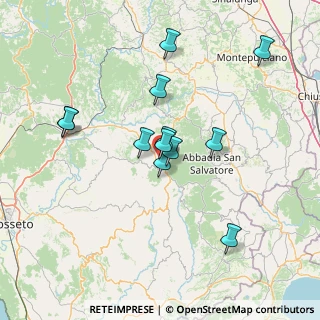 Mappa Via Salvador Allende, 58033 Castel del Piano GR, Italia (13.20167)