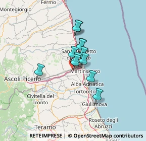 Mappa V. 81^ Strada, 63076 Zona Industriale Via del Lavoro AP, Italia (8.645)