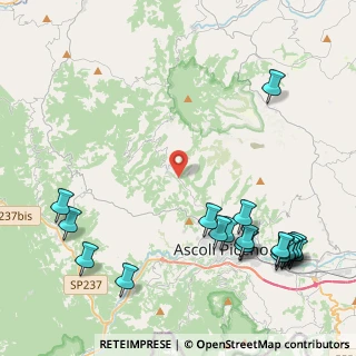 Mappa Via della Polveriera, 63100 Ascoli Piceno AP, Italia (6.006)