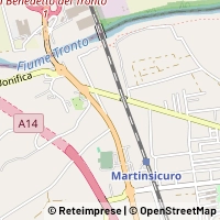 Karte Martinsicuro