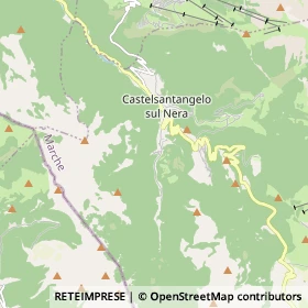 Mappa Castelsantangelo sul Nera