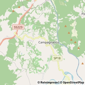 Mappa Campagnatico
