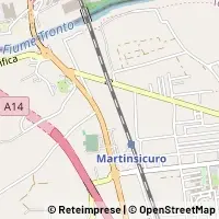Mapa Martinsicuro