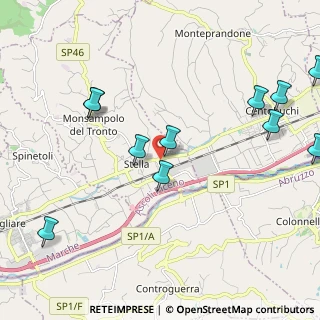 Mappa Via Salaria, 63077 Stella AP, Italia (2.63182)