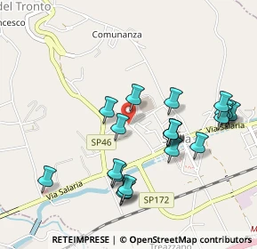 Mappa Via Alessandro Manzoni, 63030 Monsampolo del Tronto AP, Italia (0.5145)