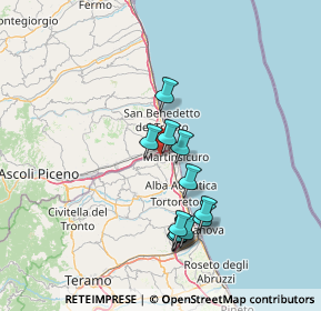 Mappa Via San Giovanni, 64010 San Giovanni TE, Italia (13.1925)