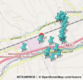 Mappa Via 80ma Strada, 63076 Monteprandone AP, Italia (1.014)