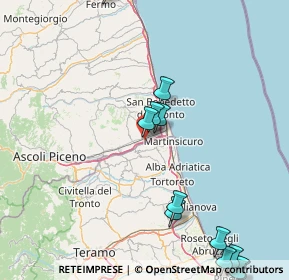 Mappa Via 80ma Strada, 63076 Monteprandone AP, Italia (21.94583)