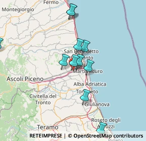 Mappa Via 80ma Strada, 63076 Monteprandone AP, Italia (18.63429)