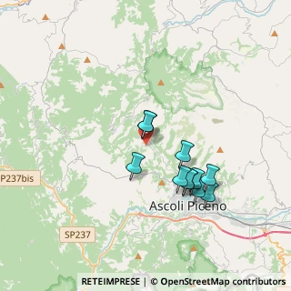 Mappa Via Carpigana, 63100 Venagrande AP, Italia (3.27455)
