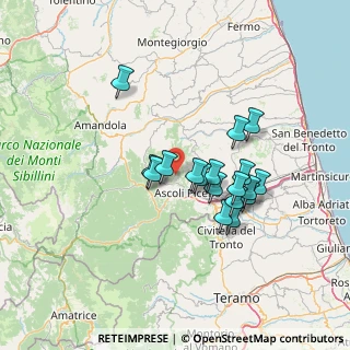 Mappa Via Carpigana, 63100 Venagrande AP, Italia (11.86278)
