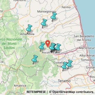 Mappa Via Carpigana, 63100 Venagrande AP, Italia (12.87455)
