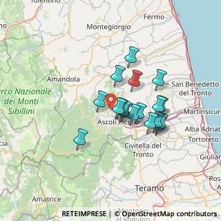 Mappa Via Carpigana, 63100 Venagrande AP, Italia (11.00222)