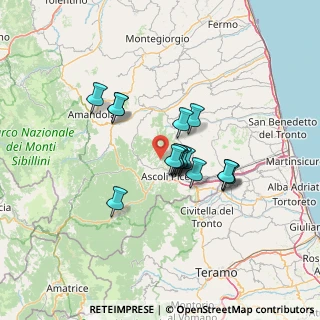 Mappa Via Carpigana, 63100 Venagrande AP, Italia (10.12563)