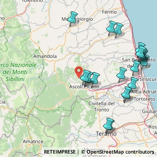 Mappa Via Carpigana, 63100 Venagrande AP, Italia (21.8135)
