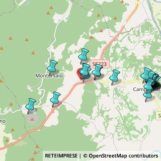Mappa Loc. Cerrosughero, 58042 Campagnatico GR, Italia (2.9)