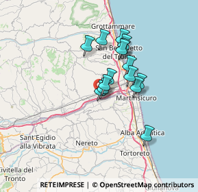 Mappa Via Ottantesima Str., 63076 Zona Industriale Via del Lavoro AP, Italia (5.29733)