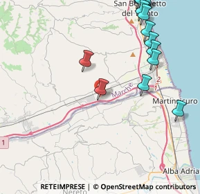 Mappa Via Ottantesima Str., 63076 Zona Industriale Via del Lavoro AP, Italia (5.855)