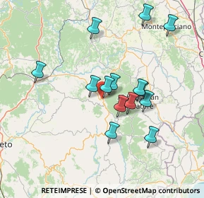 Mappa Via Fratelli Rosselli, 58033 Castel del Piano GR, Italia (13.64857)