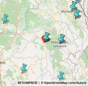 Mappa Via Fratelli Rosselli, 58033 Castel del Piano GR, Italia (20.91846)