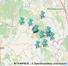 Mappa Via Fratelli Rosselli, 58033 Castel del Piano GR, Italia (10.1475)