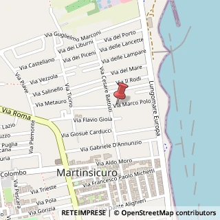 Mappa Via Marco Polo, 3A, 64014 Martinsicuro, Teramo (Abruzzo)