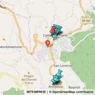 Mappa Via Don Giovanni Minzoni, 58033 Castel del Piano GR, Italia (1.0175)