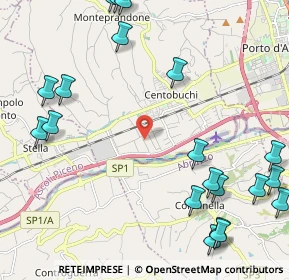 Mappa Via Fosso Antico, 63030 Monteprandone AP, Italia (3.0875)