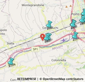 Mappa Via Fosso Antico, 63030 Monteprandone AP, Italia (2.87364)