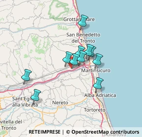 Mappa Via Fosso Antico, 63030 Monteprandone AP, Italia (5.41727)